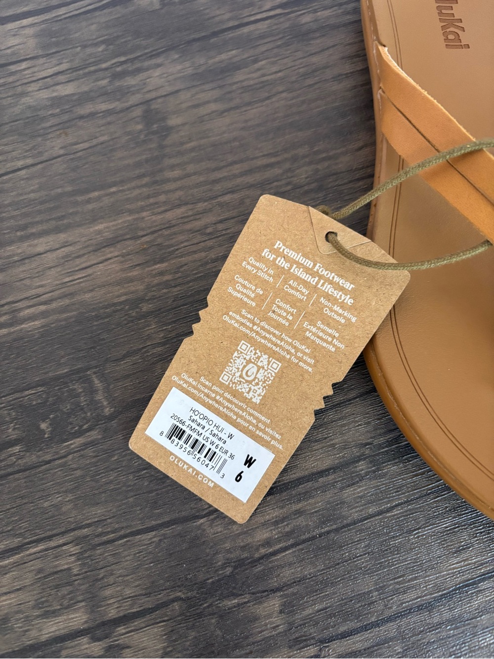 New OluKai sandals size 6 - Picture 3 of 5
